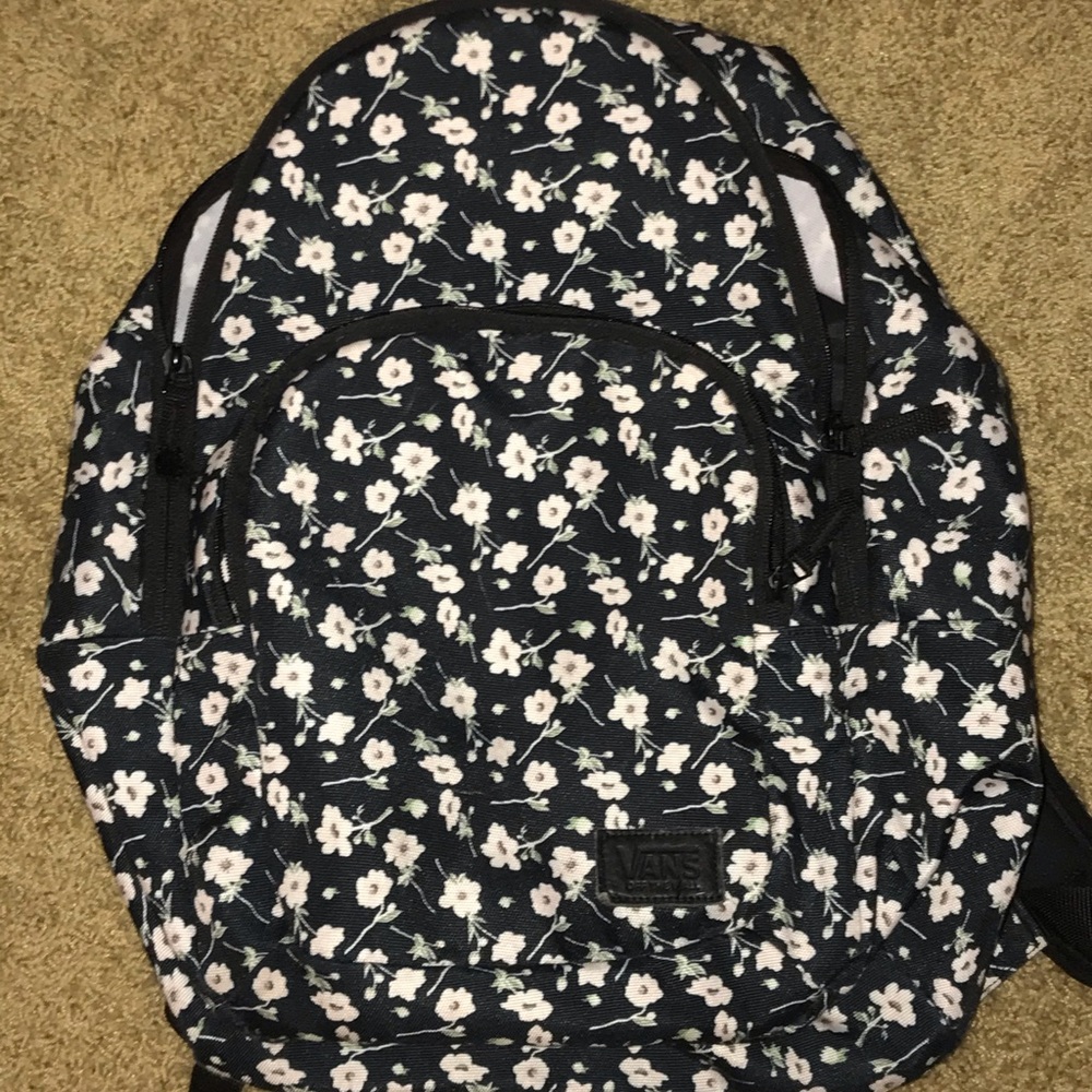Vans flower backpack